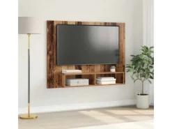 TV-Wände^vidaXL Wand TV Schrank 120 x 23,5 x 90 cm Holzwerkstoff 875185