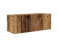 TV-Wände^vidaXL Wand TV Schrank Set 4-Tlg 200 x 30 x 30 cm Holzwerkstoff 3393465