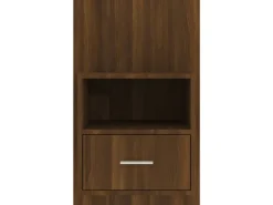 vidaXL Wand-Nachttisch Braun Eichen-Optik Holzwerkstoff Modell 1