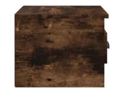 vidaXL Wand-Nachttisch Räuchereiche 41,5x36x28 cm