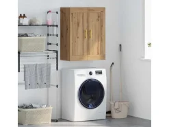 vidaXL Wandschrank Artisan-Eiche 69,5 x 34 x 90 cm Holzwerkstoff 882425