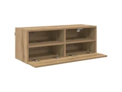 TV-Wände^vidaXL Wand-TV-Schränke 2 Stk Artisan-Eiche 80 x 30 x 30 cm Holzwerkstoff 882931