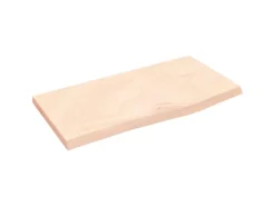 Regale Massivholz^vidaXL Waschtischplatte 60x30x2 cm Massivholz Unbehandelt