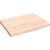 Regale Massivholz^vidaXL Waschtischplatte 40x30x2 cm Massivholz Unbehandelt