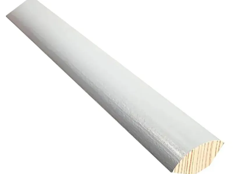 Zierprofile^Viertelstab Kiefer Grau 18 mm x 18 mm Länge 2400 mm