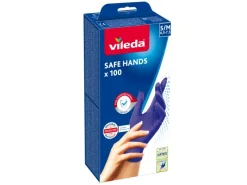Vileda Einmalhandschuhe Safe Hands S/M Dunkelblau 100 Stück