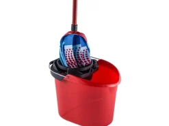 Vileda Reinigung^Wischmopp-Eimer SuperMocio mit PowerPress
