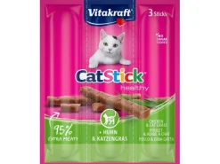 Vitakraft Katze Stick Huhn und Katzengras 3 Stück/ 18 g