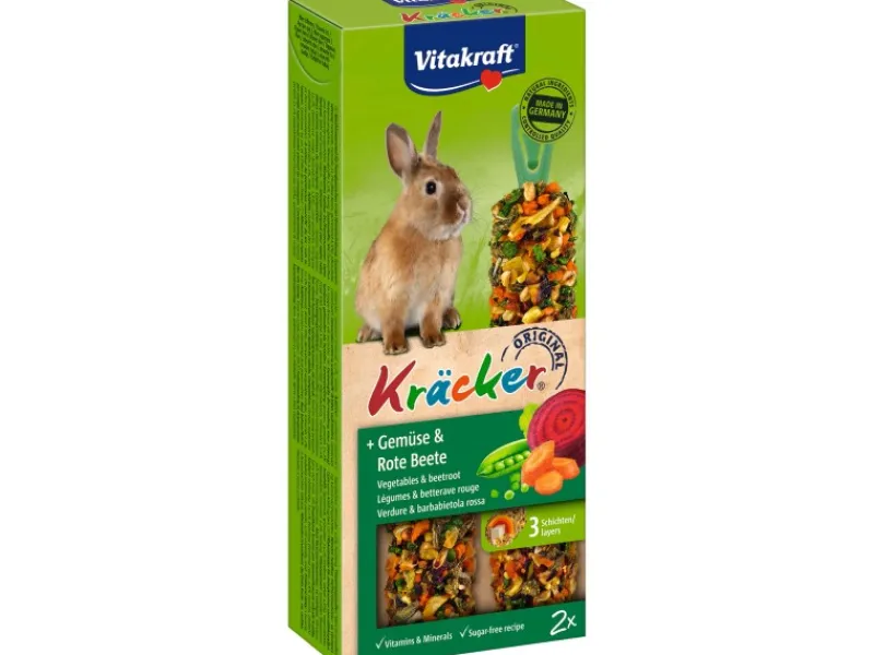 Vitakraft Kleintierbedarf^Kräcker Gemüse und Rote Beete 2 Stück / 112 g