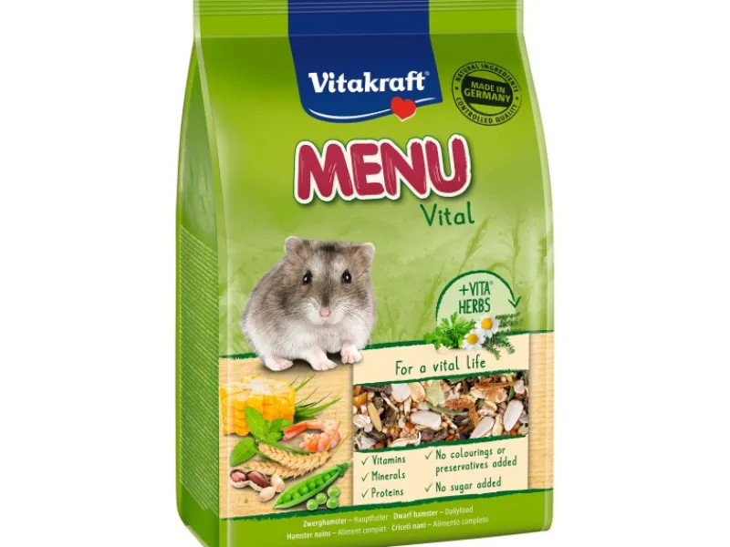 Vitakraft Kleintierbedarf^Menü Vital Zwerghamster 400 g