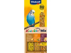 Vitakraft Vogelbedarf^Vogel-Ergänzungsfutter Kräcker Mix Ei/Honig/Aprikose 3 Stück (80 g)