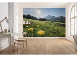 Komar Fototapeten^Vlies Fototapete Alpenglück 400x280 cm