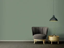 AS-Creation Vliestapete Uni Matt Leicht Strukturiert Grün FSC®