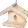 Vogelfutterstation Strohdach 9 cm x 19 cm