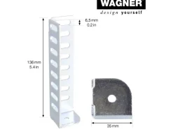 Wagner Weitere Regale^Möbelbein 12 cm