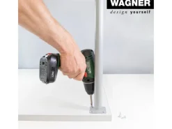 Wagner Möbelbein Telescope Ø 3 cm Justierbar 60 cm - 90 cm