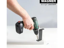 Wagner Weitere Regale^Möbelfuß 5 cm x 12 cm Schwarz-Matt