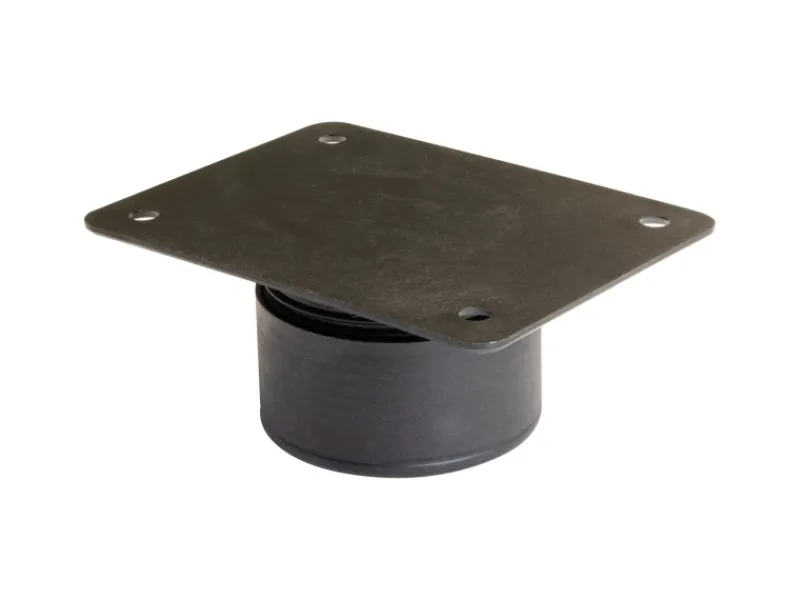 Wagner Möbelfuß Justus Lounge QuickClick mit Anschraubplatte 4er Set