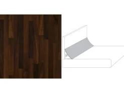 Zierprofile^Wandabschlussleiste Plus 300 x 3 cm (BBL 714)