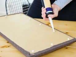 Kissen^Wandkissen Dreieck 15 cm x 30 cm Samt