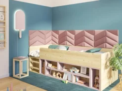 Kissen^Wandkissen Dreieck 15 cm x 30 cm Samt