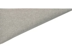 Kissen^Wandkissen Dreieck 15 cm x 30 cm Hellgrau Struktur
