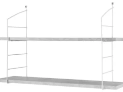 Wandregal-Set Loft 54 cm x 80 cm x 21,5 cm