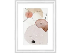 WANDStyle Bilderrahmen^Bilderrahmen H390 aus Massivholz in Weiß gemasert 40 x 60 cm im Stil Landhaus