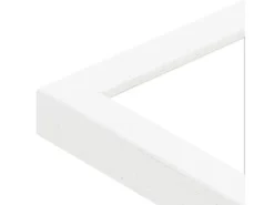 WANDStyle Bilderrahmen^Bilderrahmen H950 aus Massivholz in Weiß gemasert 40 x 50 cm im Stil Modern