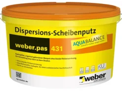 Saint-Gobain Weber weber.pas 431 Aquabalance Dispersions-Scheibenputz 2 mm 25 kg