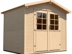 Weka Gartenhaus 218 Gr.2, 28 mm, Satteldach mit Line, , DT
