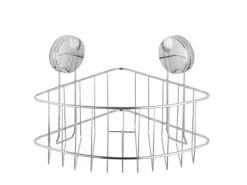 Wenko Eckregale^Eckablage Groß Osimo Stahl 26.5 x 18 x 19 cm Chrom