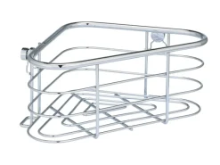 Wenko Wandregale^Eckablage Trestina 25 cm x 10,5 cm 16,5 cm Edelstahl Silber Glänzend