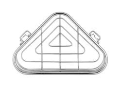 Wenko Wandregale^Eckablage Trestina 25 cm x 10,5 cm 16,5 cm Edelstahl Silber Glänzend