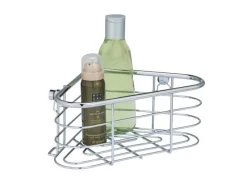 Wenko Wandregale^Eckablage Trestina 25 cm x 10,5 cm 16,5 cm Edelstahl Silber Glänzend