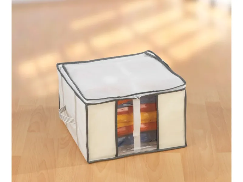 Wenko Aufbewahrung^Vakuum Soft Box M Weiß 15,5 cm x 65 cm x 50 cm