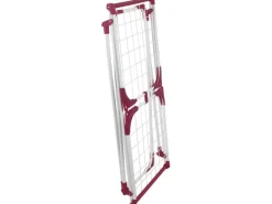 Wenko Bettwäsche^Wäscheständer Summer Dry Weiß-Pink 76 cm x 153 cm x 46 cm