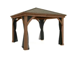 Westmann Insektenschutz^Moskitonetz für Pavillon 300 cm x 225 cm 4er-Pack