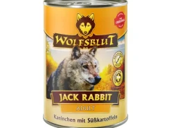 Hundebedarf^Wolfsblut Hunde-Nassfutter Jack Rabbit Adult Kaninchen mit Süßkartoffeln 395 g