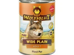 Hundebedarf^Wolfsblut Hunde-Nassfutter Wide Plain Adult Pferd Pur 395 g