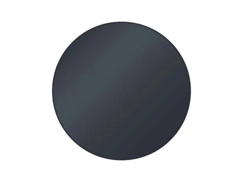 WOMO-DESIGN Tische^Beistelltisch 43 x 45 cm in Schwarz aus Metall und Glas