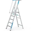 Klapptritte^Zarges Stufenleiter ZAP Safemaster S mit Großer Plattform 5 Stufen