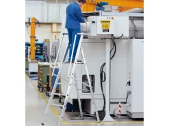 Zarges Stufenleiter ZAP Safemaster S mit Großer Plattform 2 Stufen