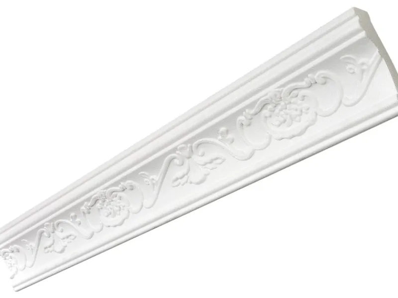 Decosa Zierprofil Gianna Weiß 3,5 cm x 200 cm