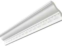 Decosa Zierprofil Giselle Weiß 7 cm x 200 cm