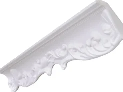 Decosa Zierprofil Giuseppina Weiß 5,5 cm x 200 cm
