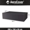 Aerocover Atmungsaktive Schutzhülle für Sitzgruppen 280x150x85 cm