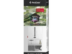 Aerocover Schutzhülle für Markt-/ Mittelstockschirme 165cm x 25/35cm Anthrazit