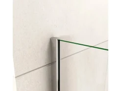 Sale AICA 100x140cm Badewannenaufsatz Faltwand Duschwand 5mm ESG Duschabtrennung mit Handtuchhalter Eckeregalen