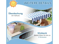 Clearance AIYAPLAY Sandkasten mit Abdeckung Imprägniert Kinder Sandbox mit Sitzbänken
